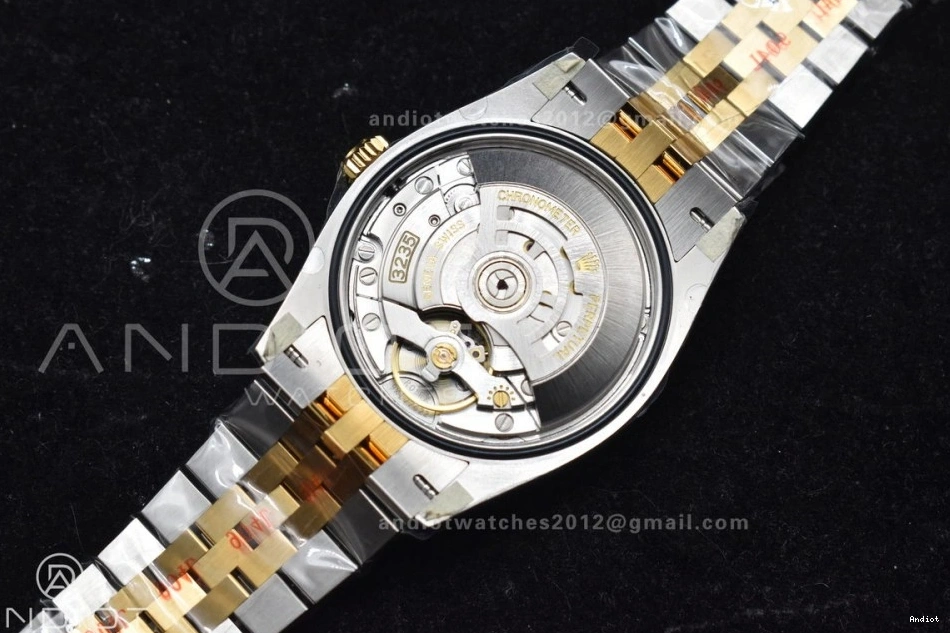 126233 Clean Bracelet Steel Black VR3235 Best Jubilee Dial on YG Diamonds 904L DateJust SS 1:1 Edition 36 0701